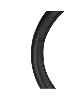 ΚΑΛΥΜΜΑ ΤΙΜΟΝΙΟΥ 40-42CM ΔΕΡΜΑ SKEENTEX ΜΑΥΡΟ CLASSIC PREMIUM GRAN PREE LAMPA - 1 ΤΕΜ.