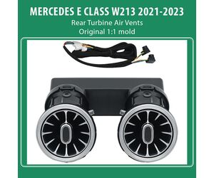 DIQ AMBIENT 8176 IB - REAR AIRVENTS for MERCEDES E (W213) (Digital iQ Rear Turbine Air Vent Ambient Light Kit MERCEDES E (W213) mod. 2020-2023)
