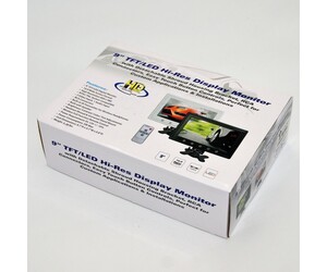 9'' TFT/LED Hi-Res DISPLAY MONITOR 9006C