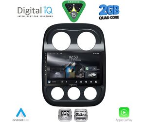 DIGITAL IQ RSD 1277_CPA (10inc) MULTIMEDIA TABLET for JEEP COMPASS - PATRIOT  mod. 2007-2016