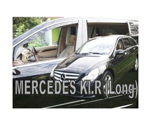 ΑΝΕΜΟΘΡΑΥΣΤΕΣ ΓΙΑ MERCEDES R W251 5D (ΜΑΚΡΥ) 2005-2013 ΣΕΤ ΑΥΤΟΚΙΝΗΤΟΥ ΑΠΟ ΕΥΚΑΜΠΤΟ ΦΙΜΕ ΠΛΑΣΤΙΚΟ HEKO - 4 ΤΕΜ.