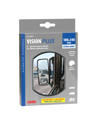 ΚΑΘΡΕΠΤΗΣ ΠΑΝΟΡΑΜΙΚΟΣ ΕΞΩΤΕΡΙΚΟΣ VISION PLUS ΓΙΑ ΦΟΡΤΗΓΟ/ΛΕΩΦΟΡΕΙΟ (140 Χ 100 mm)