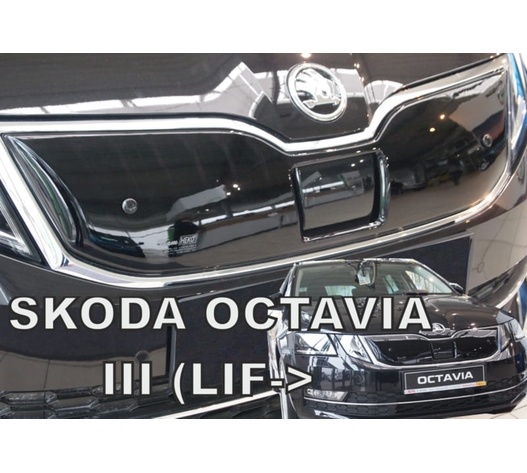 ΚΑΛΥΜΜΑ ΨΥΓΕΙΟΥ ΧΕΙΜΩΝΑ ΓΙΑ SKODA OCTAVIA 3 A7 2016+ ΑΠΟ ΕΥΚΑΜΠΤΟ ΦΙΜΕ ΠΛΑΣΤΙΚΟ HEKO - 1 ΤΕΜ.