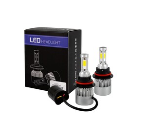 HB5 9007 H/L 10>36V 6.500K 10.000lm 80W COB LED EPISTAR 1021 C6 KIT ΜΕ ΑΝΕΜΙΣΤΗΡΑΚΙ M-TECH - 2 ΤΕΜ.