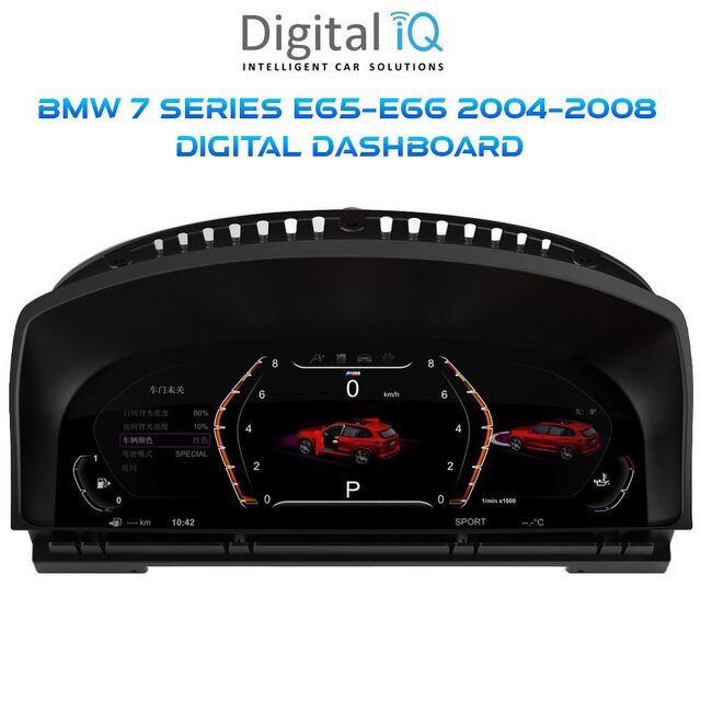 DIGITAL IQ DDD 959_DC (12.3in) DIGITAL INSTRUMENT CLUSTER for BMW 7 Series (E65-E66) mod. 2004-2008