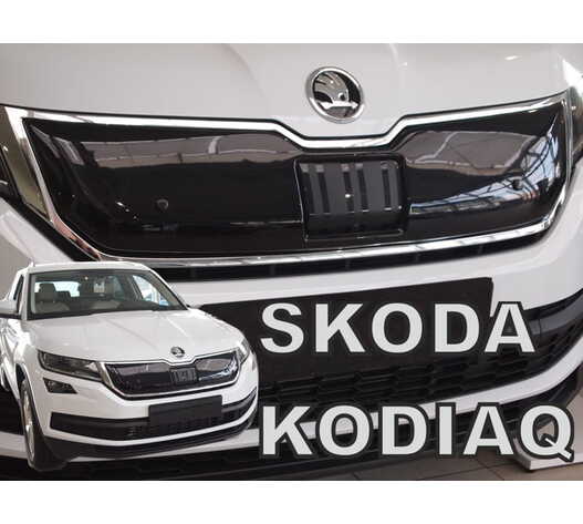 ΚΑΛΥΜΜΑ ΨΥΓΕΙΟΥ ΧΕΙΜΩΝΑ ΓΙΑ SKODA KODIAQ 5D 2016+ ΑΥΤΟΚΙΝΗΤΟΥ ΑΠΟ ΕΥΚΑΜΠΤΟ ΦΙΜΕ ΠΛΑΣΤΙΚΟ HEKO