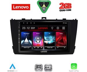 LENOVO LVD 2705BL_CPA (9inc) MULTIMEDIA TABLET for TOYOTA AVENSIS (T27) mod. 2009-2015 (BLACK)