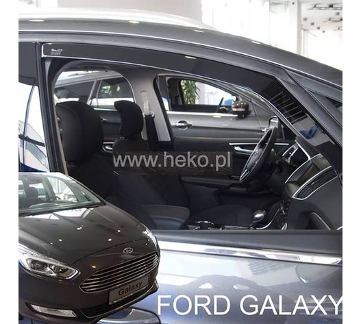 ΑΝΕΜΟΘΡΑΥΣΤΕΣ ΓΙΑ FORD GALAXY 3 5D 2015+ ΖΕΥΓΑΡΙ ΑΠΟ ΕΥΚΑΜΠΤΟ ΦΙΜΕ ΠΛΑΣΤΙΚΟ HEKO - 2 ΤΕΜ.
