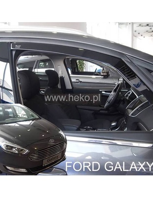 ΑΝΕΜΟΘΡΑΥΣΤΕΣ ΓΙΑ FORD GALAXY 3 5D 2015+ ΖΕΥΓΑΡΙ ΑΠΟ ΕΥΚΑΜΠΤΟ ΦΙΜΕ ΠΛΑΣΤΙΚΟ HEKO - 2 ΤΕΜ.