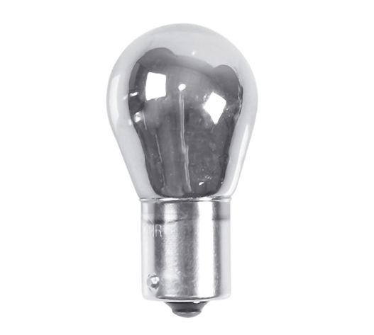 P21W 12V 21W BA15s ΜΟΝΟΠΟΛΙΚΟ CHROME SERIES ΚΑΘΡΕΠΤΗΣ ΜΟΝΟΠΟΛΙΚΟ ΛΕΥΚΟ ΦΩΣ BLISTER 2ΤΕΜ.