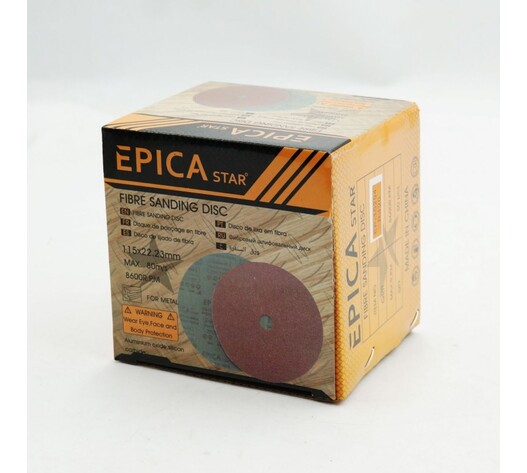ΓΥΑΛΟΧΑΡΤΟ ΔΙΣΚΟΣ P80 115x22.23mm 1ΤΜΧ EPICA STAR TO-EP-10293