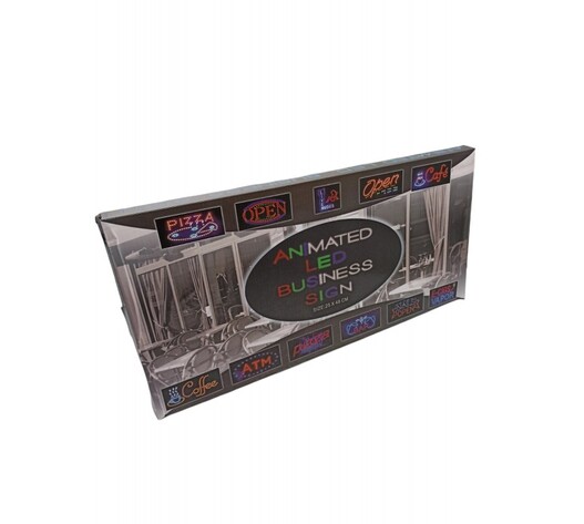 ΦΩΤΙΖΟΜΕΝΗ ΠΙΝΑΚΙΔΑ "OPEN" BSP0002
