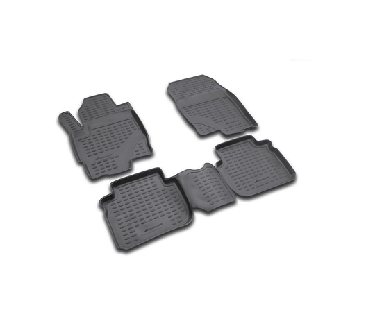 ΠΑΤΑΚΙΑ ΣΕ ΣΚΑΦΗ TPE ΛΑΣΤΙΧΟ ΓΙΑ MITSUBISHI COLT 3D / 5D 06/2004-12/2008  ΣΕ ΜΑΥΡΟ ΧΡΩΜΑ NOVLINE - 4 ΤΕΜ.