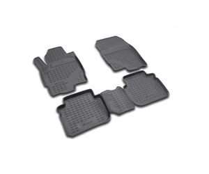 ΠΑΤΑΚΙΑ ΣΕ ΣΚΑΦΗ TPE ΛΑΣΤΙΧΟ ΓΙΑ MITSUBISHI COLT 3D / 5D 06/2004-12/2008  ΣΕ ΜΑΥΡΟ ΧΡΩΜΑ NOVLINE - 4 ΤΕΜ.
