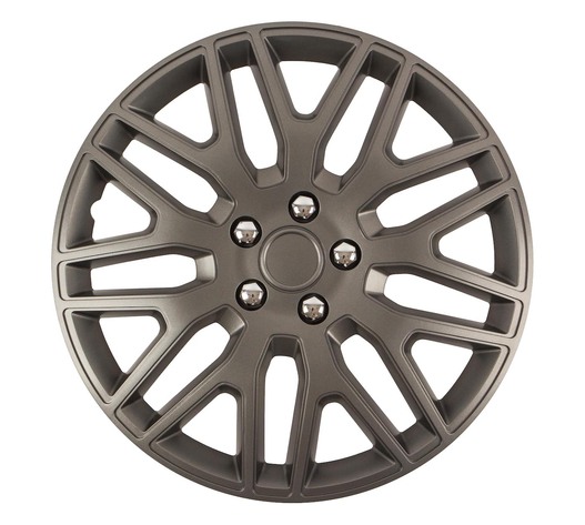 Amio - ΤΑΣΙΑ 16" DAKAR NC ΑΝΘΡΑΚΙ - ΣΕΤ 4ΤΕΜ ΣΕ KOYTI (8293/AM)