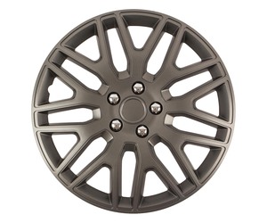 Amio - ΤΑΣΙΑ 16" DAKAR NC ΑΝΘΡΑΚΙ - ΣΕΤ 4ΤΕΜ ΣΕ KOYTI (8293/AM)
