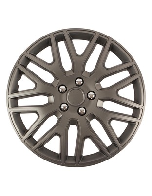 Amio - ΤΑΣΙΑ 16" DAKAR NC ΑΝΘΡΑΚΙ - ΣΕΤ 4ΤΕΜ ΣΕ KOYTI (8293/AM)