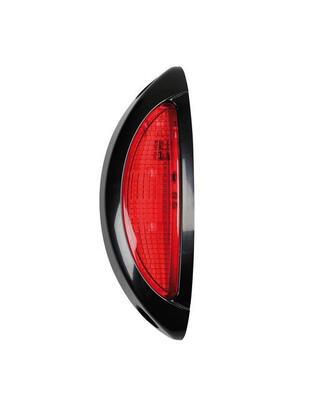 ΦΩΤΑ ΟΓΚΟΥ ΦΟΡΤΗΓΟΥ 12/24V 4SMD LED 1ΤΕΜ. ΛΕΥΚΟ-ΚΟΚΚΙΝΟ ΣΕ ΜΑΥΡΟ ΠΛΑΙΣΙΟ