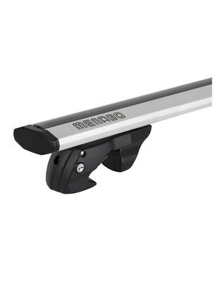 Menabo - Σετ Μπάρες Οροφής Αλουμινίου τύπου Jackson XL Silver Για Audi A4 Allroad (B8) 04/2009 > 05/2016 5πορτο Για Raised Rails Μήκος 135cm - 2 τεμ. (11290/MB)