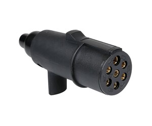 ΠΡΙΖΑ ΚΟΤΣΑΔΟΡΟΥ ΠΛΑΣΤΙΚΗ ΜΑΥΡΗ 24N 24V 7PIN ISO 1185 ΘΗΛΥΚΗ