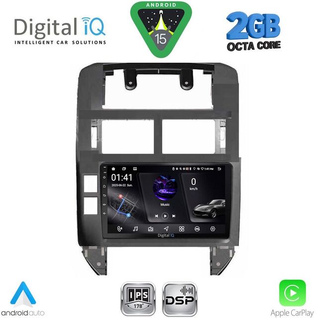 DIGITAL IQ RSF 4755_CPA (9inc) MULTIMEDIA TABLET for VW POLO mod. 2002-2009