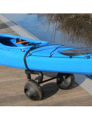 ΡΟΔΑΚΙΑ TROLLEY HANDIKART ΜΕ ΒΑΣΗ ΓΙΑ ΜΕΤΑΦΟΡΑ CANOE ΚΑΙ KAYAK HANDIWORLD
