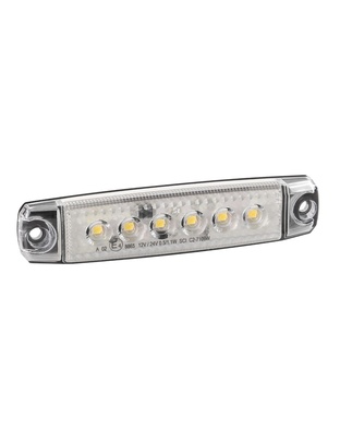 ΦΩΣ ΟΓΚΟΥ 6LED ΛΕΥΚΟ SMD 12/24V 96mm 20ΤΕΜ.