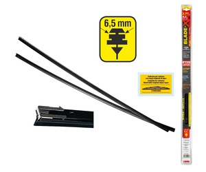 ΛΑΣΤΙΧΑ ΥΑΛΟΚΑΘΑΡΙΣΤΗΡΩΝ 71CMX6,5MM BLADE-X PLUS ΜΕ ΕΠΙΚΑΛΥΨΗ PTFE ΜΕ ΛΑΜΑΚΙΑ ΣΕ ΠΛΑΣΤΙΚΗ BLISTER ΣΥΣΚΕΥΑΣΙΑ