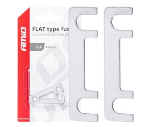Amio - ΑΣΦΑΛΕΙΕΣ FLAT 41mm 60A - 2 Τεμ. (03492/AM)