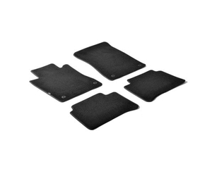 ΠΑΤΑΚΙΑ EXECUTIVE ΜΟΚΕΤΑ ΓΙΑ MERCEDES E CLASS W210 SW 4D 1995-2002 / MERCEDES E CLASS W211 SW 4D 03/2002-02/2009 ΣΕ ΜΑΥΡΟ ΧΡΩΜΑ ΜΕ ΚΟΥΜΠΩΜΑΤΑ LAMPA - 4 ΤΕΜ.