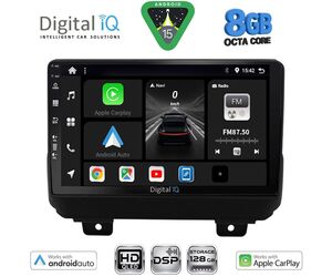 DIGITAL IQ BXF 7298_CPAA (9inc) MULTIMEDIA TABLET for JEEP WRANGLER mod. 2018-2026