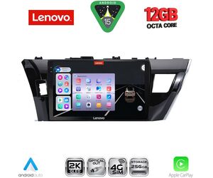 LENOVO SSZ 12714SM_CPA (10inc) MULTIMEDIA TABLET for TOYOTA COROLLA mod. 2013-2016