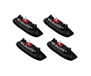 ΑΚΡΑ (ΠΟΔΙΑ) ΓΙΑ ΜΠΑΡΕΣ YAKIMA ΓΙΑ MERCEDES CLE COUPE 2P 11/2023+ / EQE 4P 12/2022+ / EQS 11/2021+ - 4ΤΕΜ.
