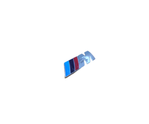 Αυτοκόλλητο σήμα μεταλλικό 4,5x1,5cm - Bmw M