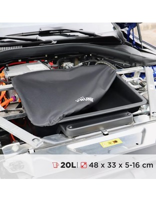 Rati - Frunk BMW i4 eDrive35 eDrive40 2022> με M Sport ανάρτηση πρακτικός Εμπρός Αποθηκευτικός Χώρος 20L για Καλώδια Φόρτισης και Καθημερινή Οργάνωση - 1 Τεμ. (V01916/RT)