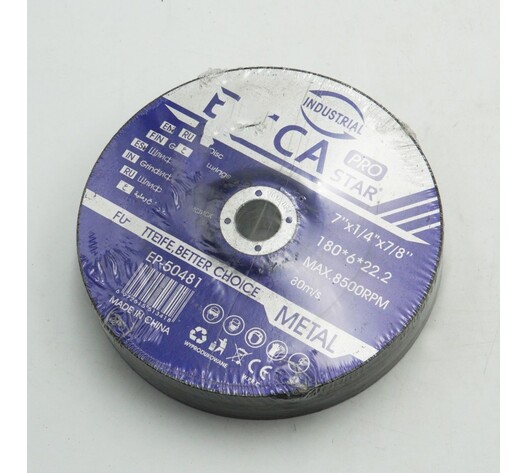 ΔΙΣΚΟΣ ΛΕΙΑΝΣΗΣ ΜΕΤΑΛΛΟΥ 180*6*22.2mm EPICA STAR TO-EP-50481