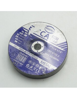 ΔΙΣΚΟΣ ΛΕΙΑΝΣΗΣ ΜΕΤΑΛΛΟΥ 180*6*22.2mm EPICA STAR TO-EP-50481