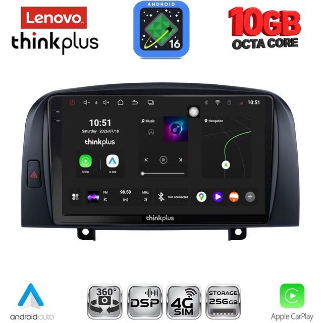 LENOVO LTM 11248_CPA (9inc) MULTIMEDIA TABLET for HYUNDAI SONATA mod. 2006-2009