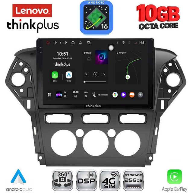 LENOVO LTM 11163_CPA A/C (10inc) MULTIMEDIA TABLET for FORD MONDEO mod. 2011-2013