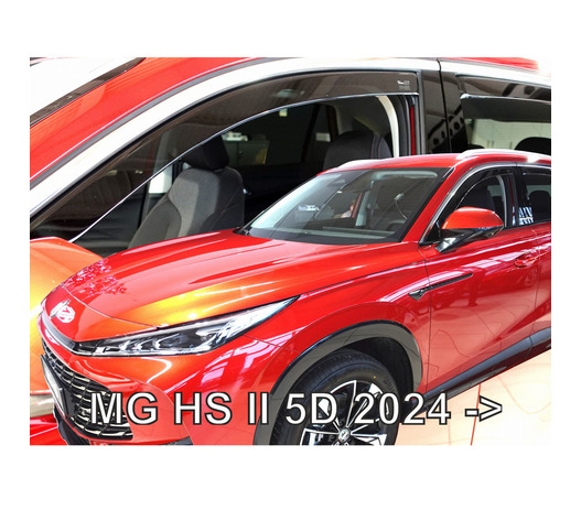 ΑΝΕΜΟΘΡΑΥΣΤΕΣ ΓΙΑ MG HS II 5D 2024+ ΣΕΤ ΑΥΤΟΚΙΝΗΤΟΥ ΑΠΟ ΕΥΚΑΜΠΤΟ ΦΙΜΕ ΠΛΑΣΤΙΚΟ HEKO - 4 ΤΕΜ