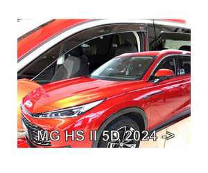 ΑΝΕΜΟΘΡΑΥΣΤΕΣ ΓΙΑ MG HS II 5D 2024+ ΣΕΤ ΑΥΤΟΚΙΝΗΤΟΥ ΑΠΟ ΕΥΚΑΜΠΤΟ ΦΙΜΕ ΠΛΑΣΤΙΚΟ HEKO - 4 ΤΕΜ