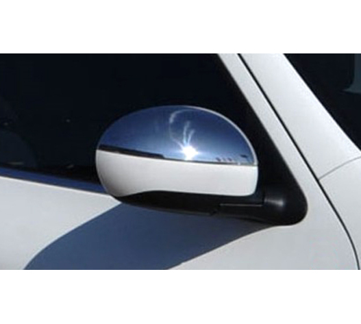 ΚΑΠΑΚΙΑ ΚΑΘΡΕΠΤΩΝ ΓΙΑ NISSAN JUKE SUV F15 2011-2014 ΧΡΩΜΙΟΥ 2 ΤΕΜ. ΜΕΤΑΛΛΙΚΑ ΒΟΥΡΤΣΑ
