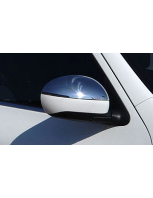 ΚΑΠΑΚΙΑ ΚΑΘΡΕΠΤΩΝ ΓΙΑ NISSAN JUKE SUV F15 2011-2014 ΧΡΩΜΙΟΥ 2 ΤΕΜ. ΜΕΤΑΛΛΙΚΑ ΒΟΥΡΤΣΑ