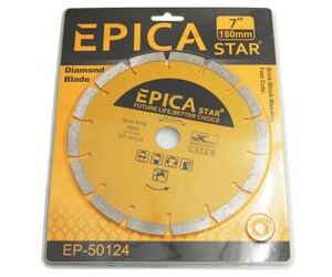 ΔΙΑΜΑΝΤΟΔΙΣΚΟΣ ΚΟΠΗΣ 180mm 7" EPICA STAR TO-EP-50124