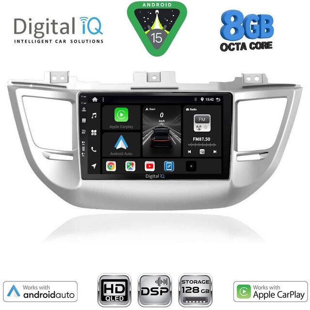 DIGITAL IQ BXF 18243_CPAA (9inc) MULTIMEDIA TABLET for HYUNDAI TUCSON  mod. 2015-2019
