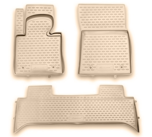 ΠΑΤΑΚΙΑ ΣΕ ΣΚΑΦΗ TPE ΛΑΣΤΙΧΟ ΓΙΑ LAND ROVER RANGE ROVER 2001-2012  ΣΕ ΜΠΕΖ ΧΡΩΜΑ NOVLINE - 4 ΤΕΜ.
