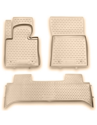 ΠΑΤΑΚΙΑ ΣΕ ΣΚΑΦΗ TPE ΛΑΣΤΙΧΟ ΓΙΑ LAND ROVER RANGE ROVER 2001-2012  ΣΕ ΜΠΕΖ ΧΡΩΜΑ NOVLINE - 4 ΤΕΜ.