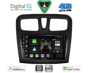 DIGITAL IQ BXF 16108SQ_CPAA (9inc) MULTIMEDIA TABLET for DACIA LOGAN – SANDERO mod. 2012-2019