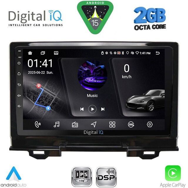 DIGITAL IQ RSF 4202A_CPA (9inc) MULTIMEDIA TABLET for HONDA HRV mod. 202A1-202A6