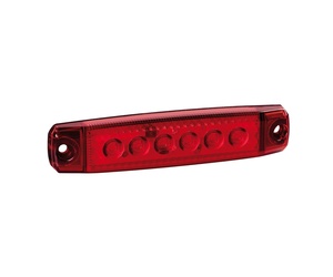 ΦΩΣ ΟΓΚΟΥ 6LED ΚΟΚΚΙΝΟ SMD 12/24V 96mm 20ΤΕΜ.